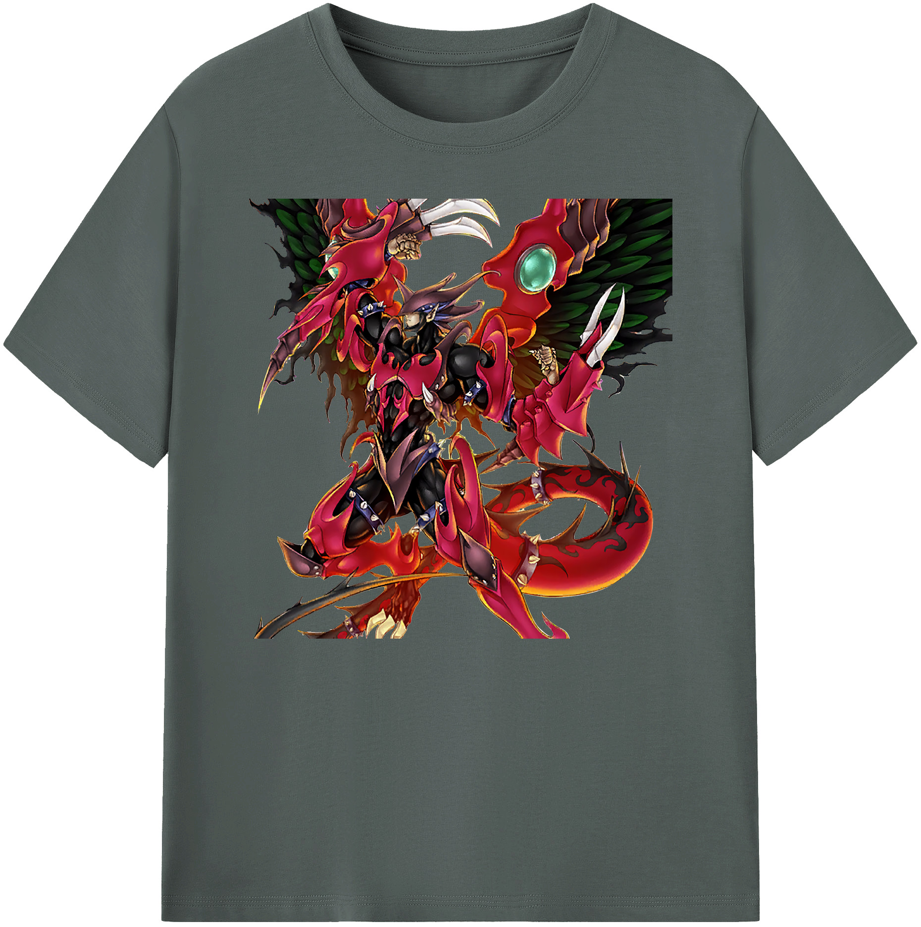（画像用） 遊☆戯☆王 Yu-Gi-Oh! 綿100％ メンズ半袖Tシャツ｜肌触りやわらか＆通気性